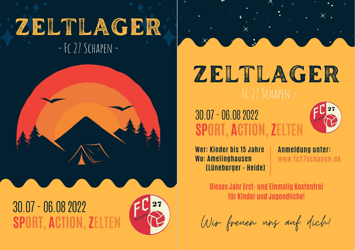 Zeltlager 2022